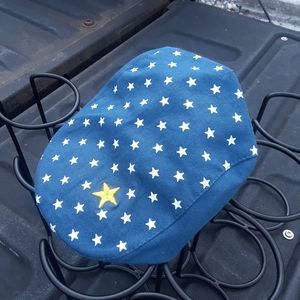 Boys toddler blue American Flag Star Hat
